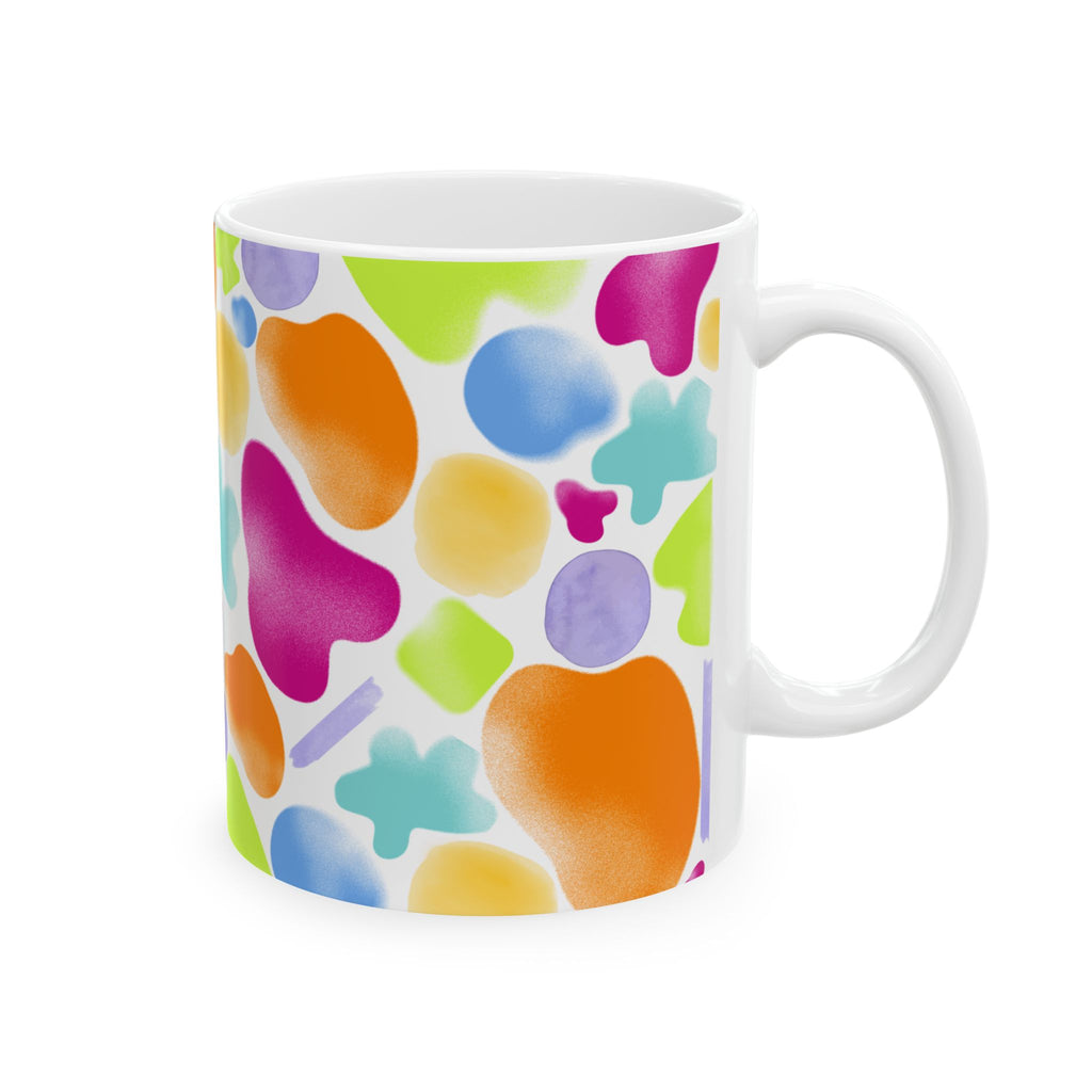 Vibrant Watercolor Mug | Ceramic Coffee Cup