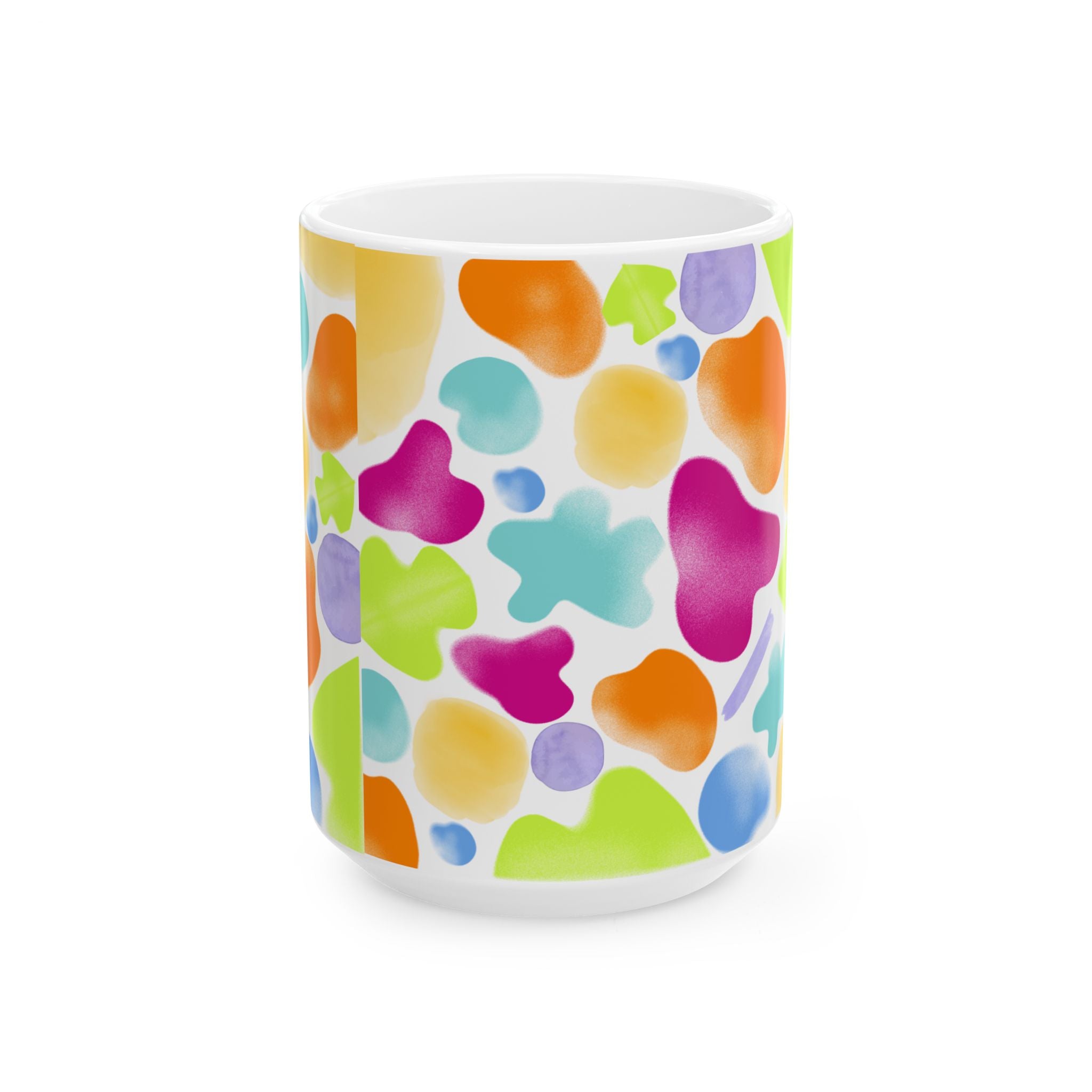 Vibrant Watercolor Mug | Ceramic Coffee Cup