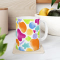Vibrant Watercolor Mug | Ceramic Coffee Cup